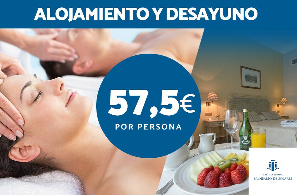 Alojamiento y desayuno en Balneario de Solares