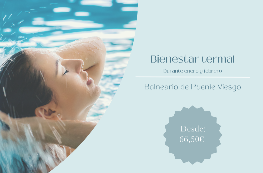 Bienestar termal en el Gran Hotel Balneario de Puente Viesgo